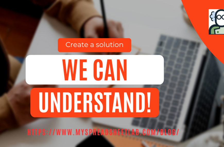 Create a solution we can understand